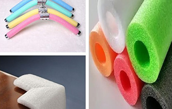 Tubo de espuma de polietileno, varilla, perfil